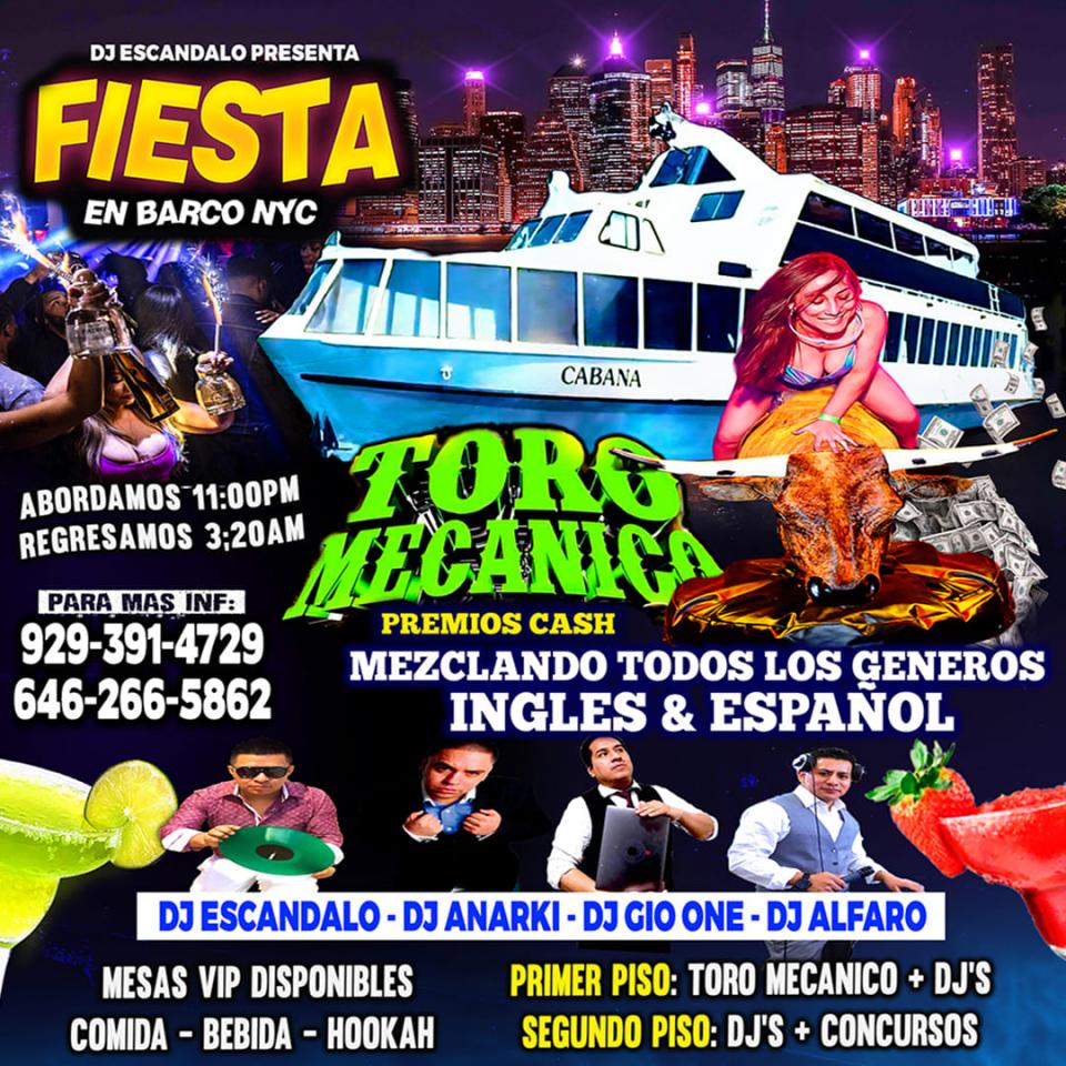 Fiesta En Barco - Manhattan New York - Cupo Limitado