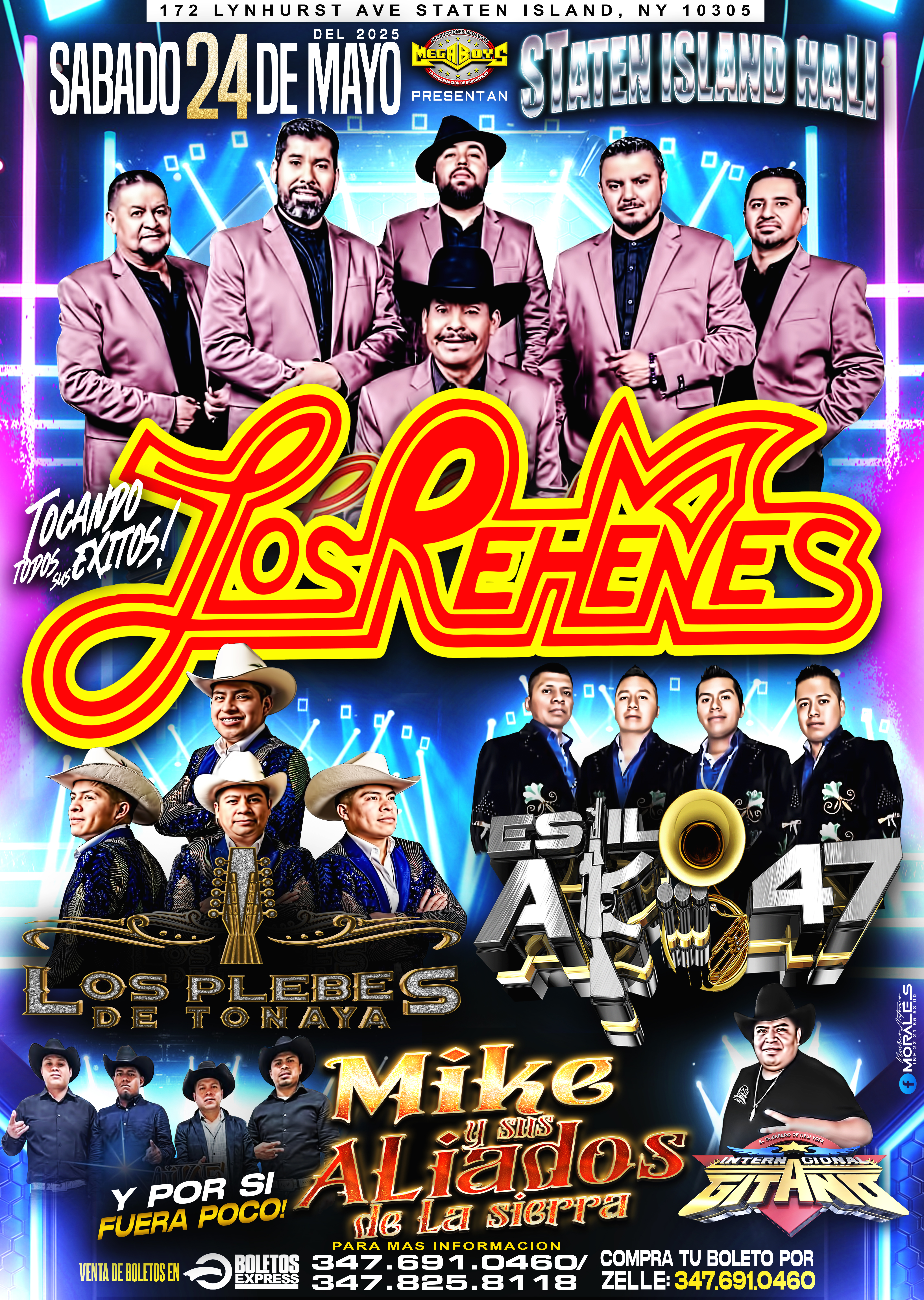 LOS REHENES | LOS PLEBES DE TONAYA | AK47 & MIKE Y SUS ALIADOS